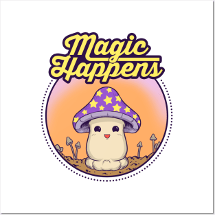 Magic Happens Posters and Art